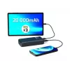 Portable Power Bank Port Designs 907002 20000 mAh Fast Charging