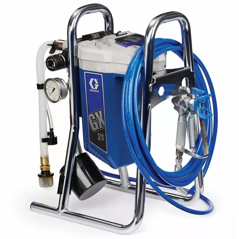 Airless Paint Sprayer GRACO GX 21 17G183 with 0.015 in Tip