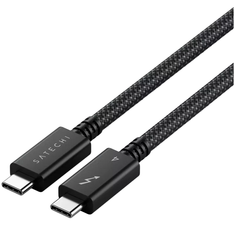 Satechi ST-YTB100K Thunderbolt cable 1 m 40 Gbit/s Black