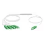 Ubiquiti UF-SPLITTER-4, 1:4 Splitter, SC/APC, G.657A1, 0.9mm, 1.5m