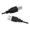 USB cable LogiLink CU0009B 5m USB A USB B Black