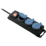Power Extension as-Schwabe 38603 1.5m 3 AC Outlets Indoor/Outdoor Black Blue