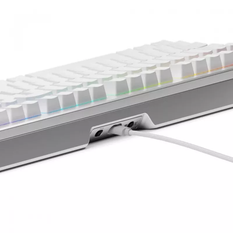 Mechanical Keyboard GLORIOUS GMMK 3 Pro 100% Pre-Built ANSI US layout, Fox Switches, Silver