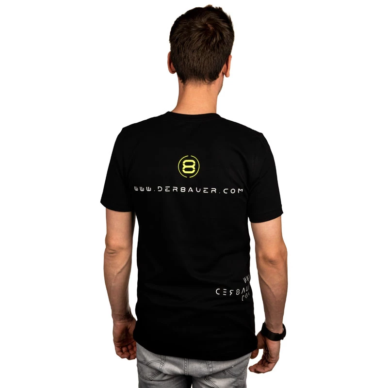 T-shirt der8auer PCB-Design size S, der8auer branded apparel