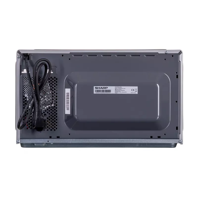 Microwave oven Sharp YC-MS252AE-S, countertop, 900 W, 25 L, 11 power levels, touch control, silver