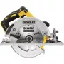 Circular saw DeWALT DCS572NT — 18 V Li‑Ion, brushless, 184 mm blade, 58 mm depth (90°), 57° bevel