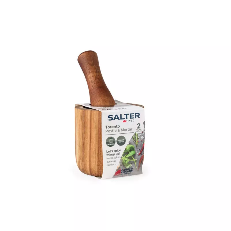 Mortar and Pestle Salter BW12197EU7 Stoneware 15 cm
