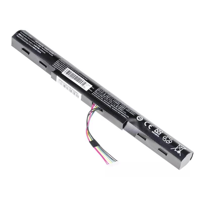 Battery Green Cell AC51 for Acer Aspire E15/E17 — Li-Ion 14.8V 2200mAh 4-cell, black