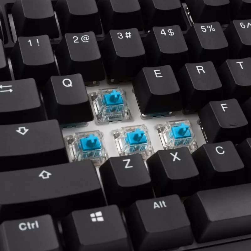 Ducky Tinker 75 Gaming Keyboard, RGB, black - MX-Blue (ANSI)
