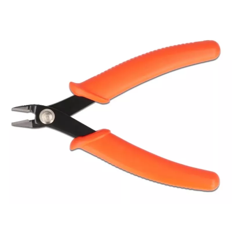 Diagonal pliers DeLOCK Side cutter orange 12.7 cm