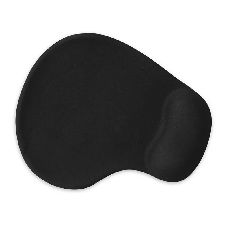 Mouse pad IB0X IMP003 with wrist rest, black, 190×230 mm