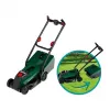 KLEIN 2780 Bosch Rotak Toy Lawn Mower Playset, 32 cm Cutting Width, Red/Black, Realistic Engine Sound, for Ages 3+