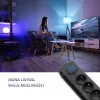 Surge Protector Qoltec 50269 Black 5 AC Outlets 230V