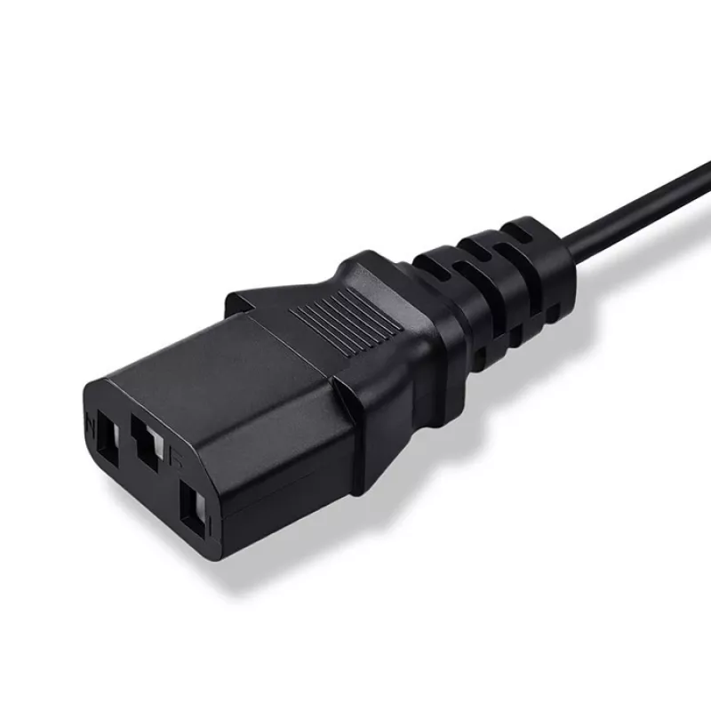 Charger QOLTEC 36V–42V 2A with C14 IEC 3-pin connector for e-bike batteries