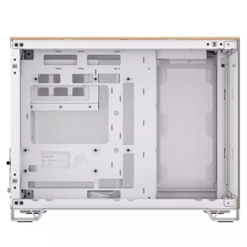 Computer case Corsair CC-9011288-WW Midi Tower Bamboo, White