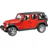 Off-road vehicle model BRUDER JEEP Wrangler Unlimited Rubicon
