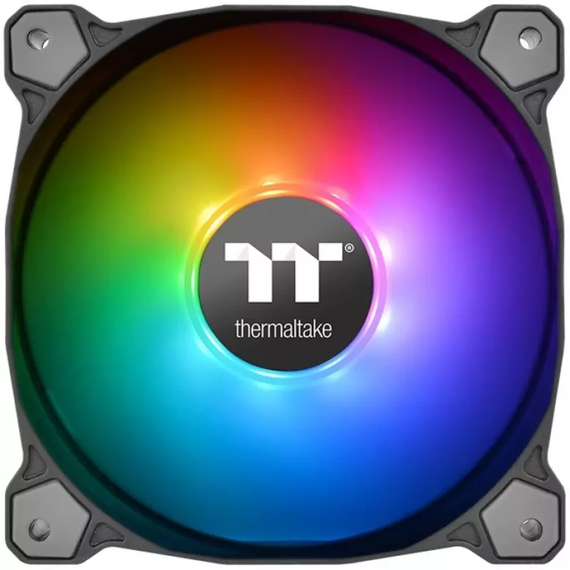 Thermaltake Pure 12 ARGB 120mm Case Fans 3-Pack Black