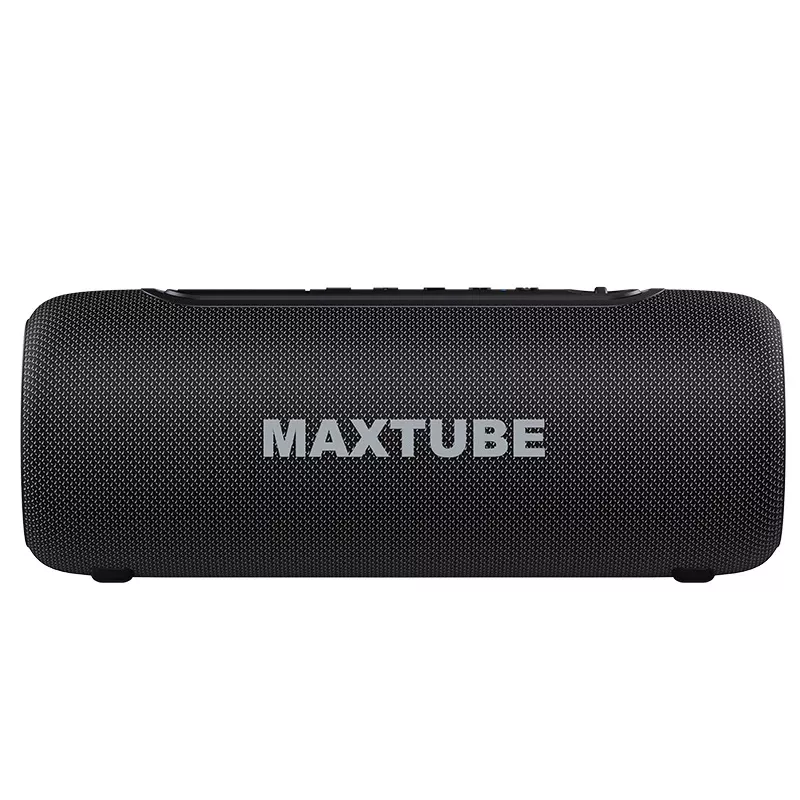 Speakers TRACER MaxTube 20W TWS Bluetooth, black — portable wireless audio, stereo sound