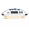 Compound bow POE LANG Firestar 25 lbs, carbon/aluminium construction, 740 mm length, 3 arrows & rest