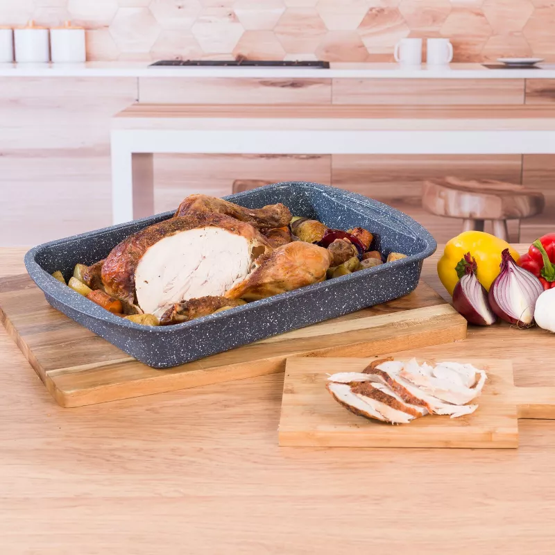 Roaster Russell Hobbs Nightfall Stone 38 cm - roasting pan