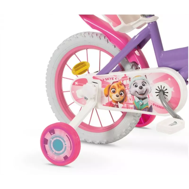 Children's Bike 14 Paw Patrol Purple 1480 Girl TOIMSA