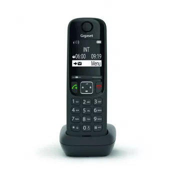 Analog/DECT telephone Gigaset AS690HX Wireless handset Caller ID Black