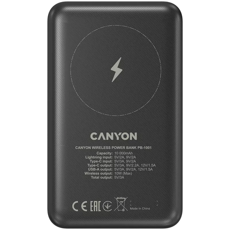 Portable Battery Canyon PB-1001 10000 mAh