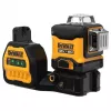 Laser level DeWalt DCE089D1G18-QW green beam self-leveling 360° with receiver compatibility
