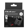 Battery charger QOLTEC Charger AGM GEL STD 6V 1A for 6V lead-acid batteries, AGM and Gel