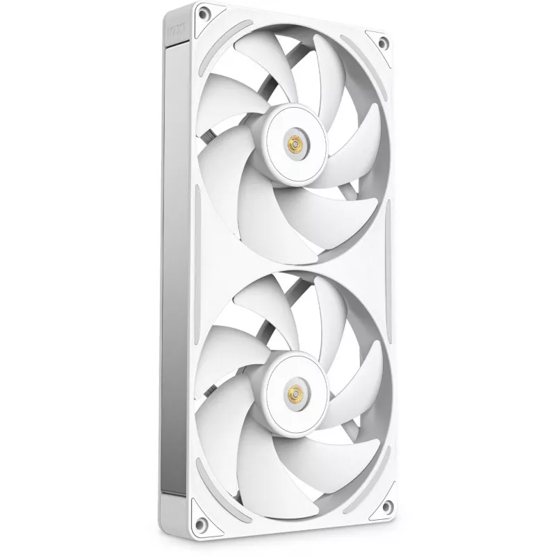 NZXT F280X RGB 140mm ARGB Case Fans - White, 2-Pack