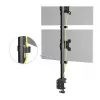 Maclean support TV 13-27 Pollici MC-966 (Table, 27), Monitor Stand, Black