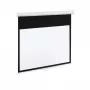 Electric screen 100 16:9 150 322x187 matte white with remote control