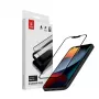 Tempered glass screen protector Crong for iPhone 16e / 14 / 13 / 13 Pro — 3D full coverage