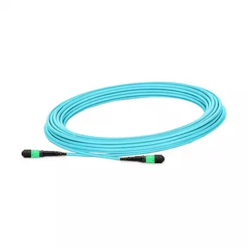 InfiniBand/fibre optic cable NVIDIA MFP7E10-N035, MPO to MPO, 35 m, blue