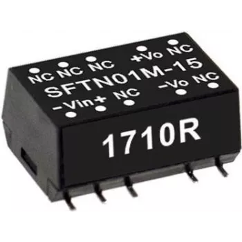 Power Adapter MEAN WELL SFTN01M-12 1W 12V Input 10.8-13.2V