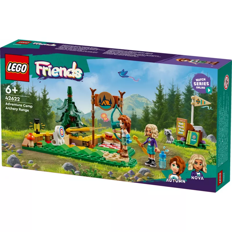 Construction toy LEGO Friends Archery Adventure Camp 42622 — 157 pieces, 2 minifigures, age 6+