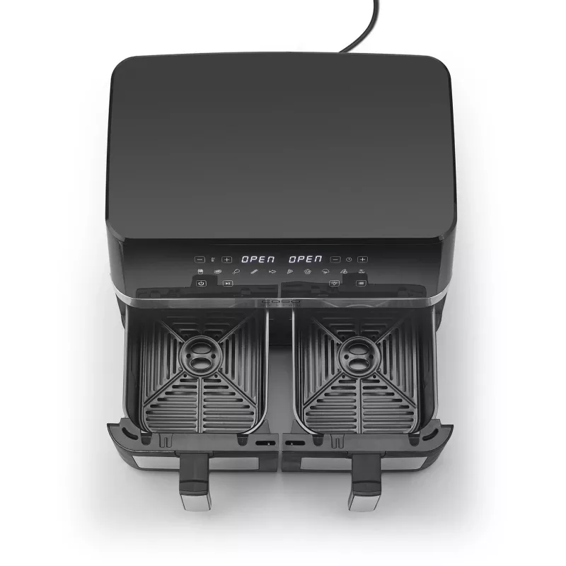 Caso Air Fryer | DuoChef | Power 2200 W | Capacity 14 L | Black
