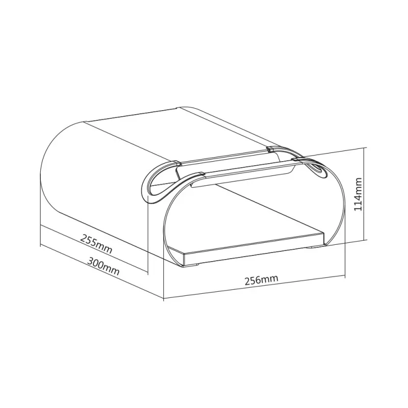 Wall-mount bicycle rack MACLEAN MC-466 for 2 bikes, space-saving design