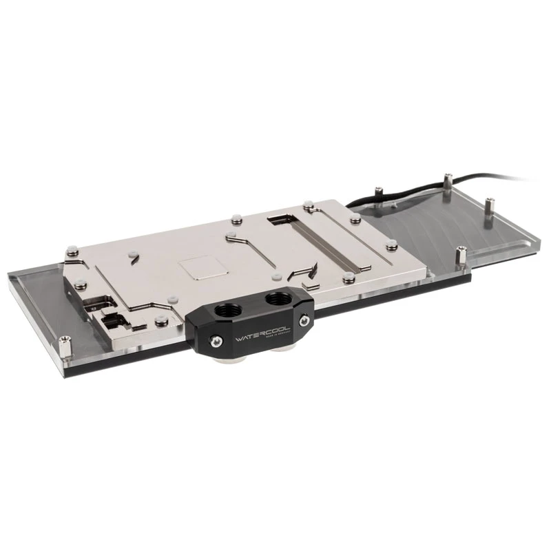 Watercool full-cover GPU water block Heatkiller IV for Radeon RX 5700 / XT, acrylic + nickel, RGB, black