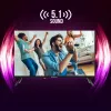 Manta 32LHA123E 32 inch HD LED TV with Android TV, DVB-T2/C/S2, 3x HDMI, 2x USB, CI+