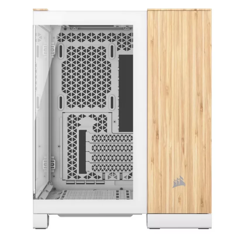 Computer case Corsair CC-9011288-WW Midi Tower Bamboo, White