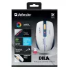 Wireless gaming mouse DEFENDER MM-282 RF — ambidextrous, optical 1800 DPI, 5 buttons, USB, battery-powered