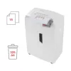 Paper shredder HSM X15, particle-cut P-4, 23 cm working width, 16-sheet capacity, 26 L bin, silver