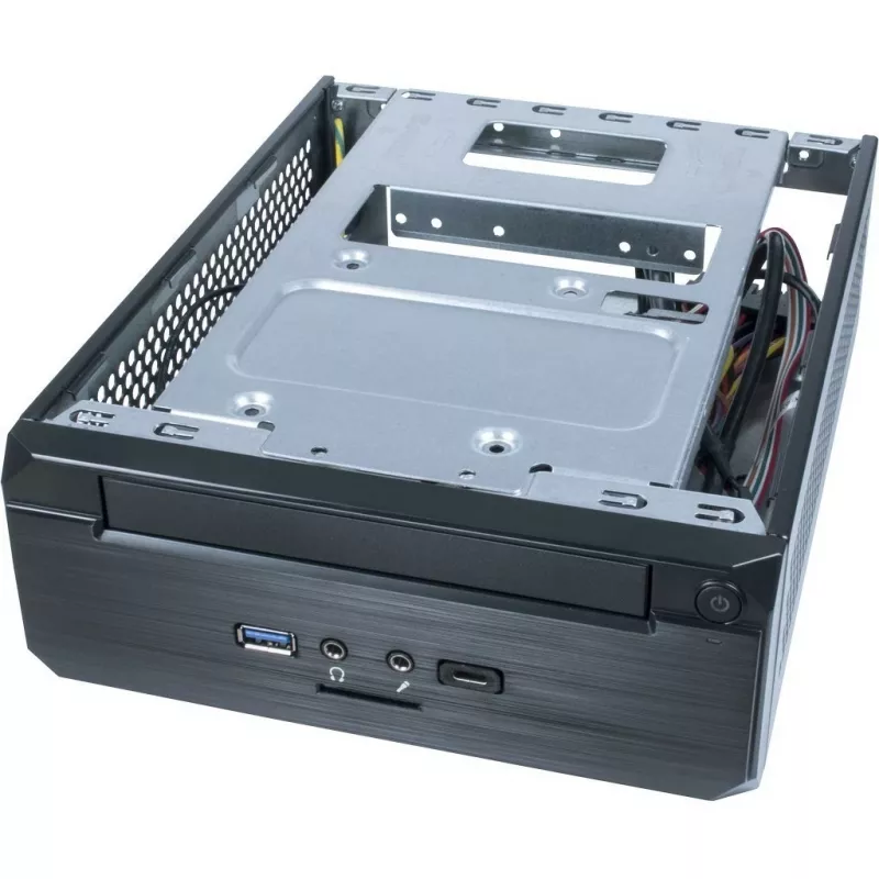 INTER-TECH ITX MW-02 Type C 3.0 included ext USB 3.0 Type C-Connector included slim DVD bay (88881246)