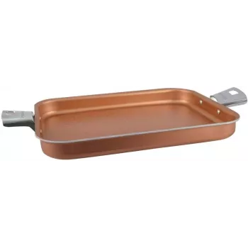 Rectangular Steak Griller Pensofal Cuprum 35×26 cm, non-stick roasting pan