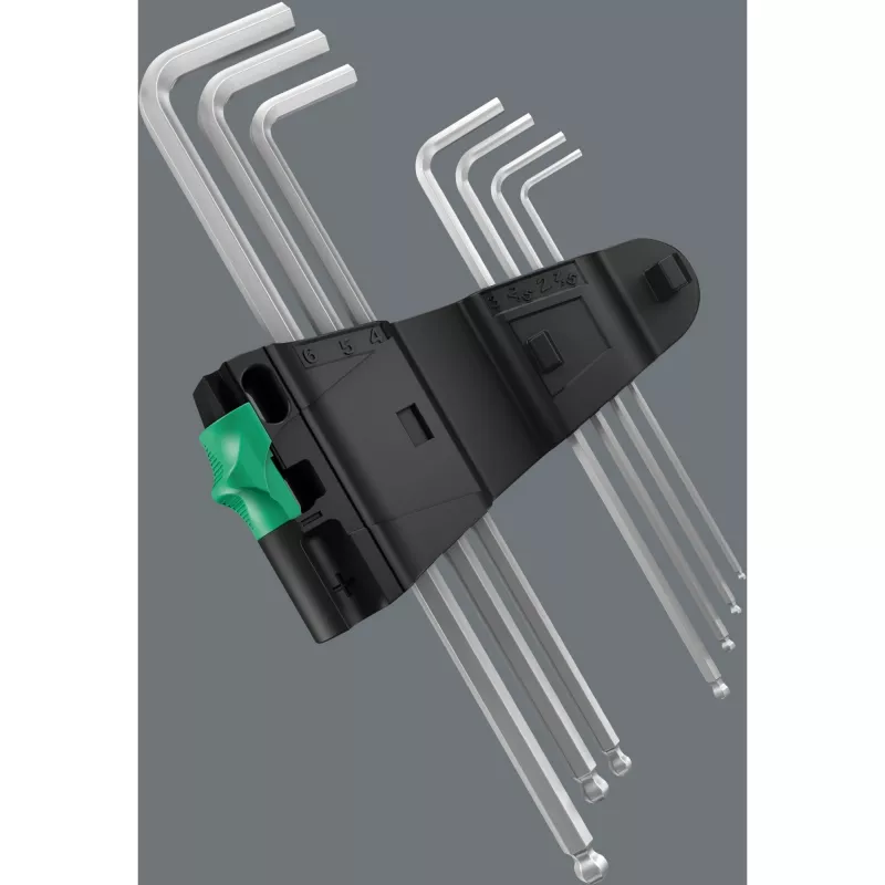 Wera 05133163001 hex key L-shaped hex key Metric 9 pc(s)