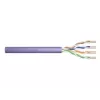 DIGITUS Professional - Patch-Cable - RJ-45 (M) to RJ-45 (M) - 1,0m - UTP - CAT 6e - Shielded, Snagless - Yellow (DK-1612-010/Y)