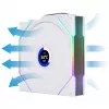 120mm ARGB PWM Wireless LCD Case Fan Lian Li UNI FAN TL with LCD display