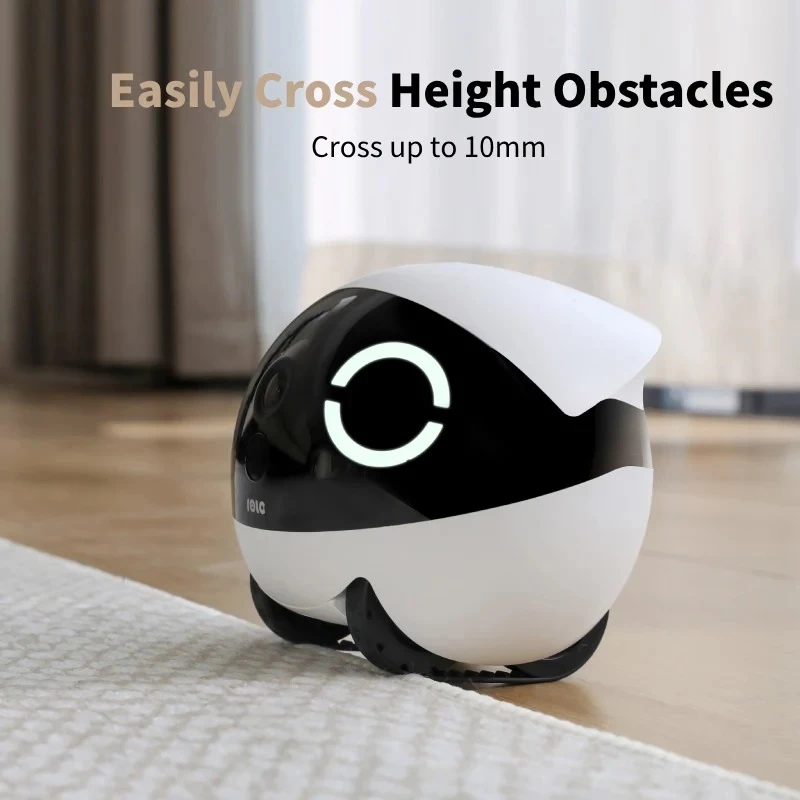 Robot Pet Monitor Enabot Rola Mini — Wi‑Fi, 5000 mAh battery, 3 MP, 137° FOV, White/Black