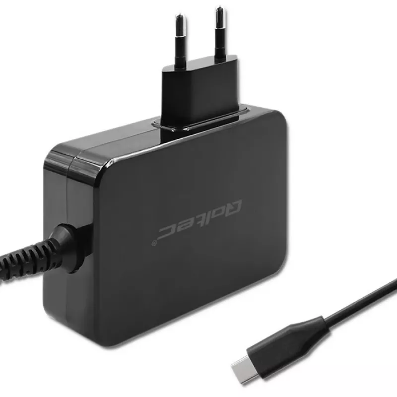 GaN Power Adapter QOLTEC 52387 90W 1x USB‑C 5–20V